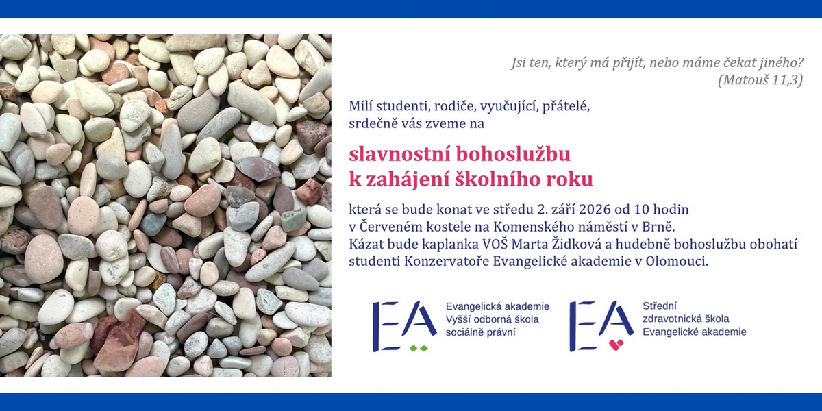 Pozvánka na zahájení školního roku